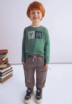 Mayoral pantaloni de trening pentru copii culoarea gri, 4559 imagine