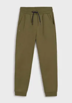 Mayoral pantaloni de trening pentru copii culoarea verde, neted, 705 imagine