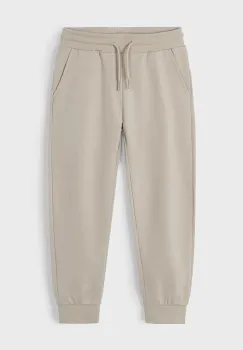 Mayoral pantaloni de trening pentru copii culoarea verde, uni, 742 imagine