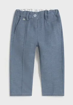 Mayoral pantaloni din bumbac pentru bebelusi neted, 1576 imagine
