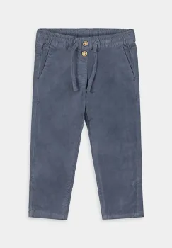 Mayoral pantaloni din catifea pentru copii culoarea albastru marin, neted, 2507 imagine