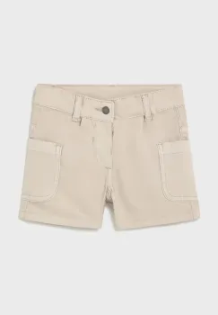 Mayoral pantaloni scurti copii cargo culoarea gri, talie reglabila, 1245 imagine