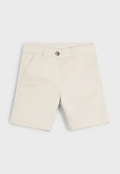 Mayoral pantaloni scurti copii chino serza basic culoarea bej, 202 imagine
