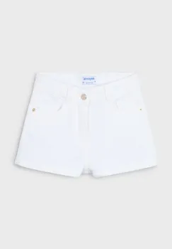 Mayoral pantaloni scurti copii culoarea alb, neted, 234 imagine