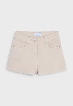 Mayoral pantaloni scurti copii culoarea bej, neted, 234 imagine