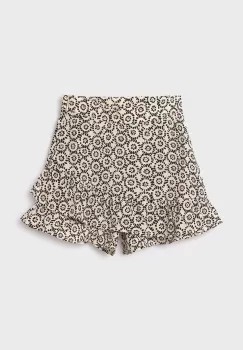 Mayoral pantaloni scurti copii culoarea bordo, modelator imagine