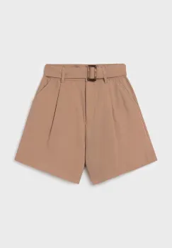 Mayoral pantaloni scurti copii culoarea maro, talie reglabila, 7217 imagine