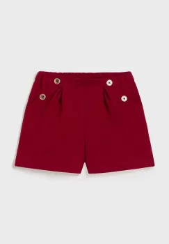 Mayoral pantaloni scurti copii culoarea rosu, neted, 2252 imagine