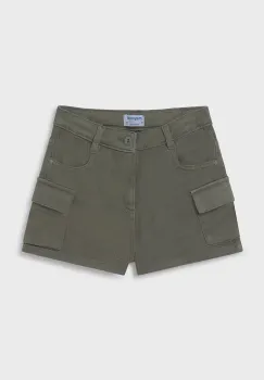 Mayoral pantaloni scurti copii culoarea verde, neted, 6218 imagine