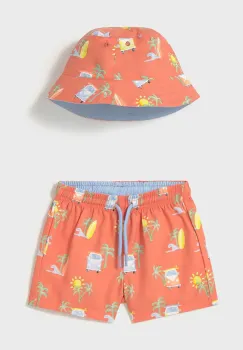 Mayoral pantaloni scurti de baie copii culoarea portocaliu, 1646 imagine
