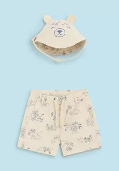 Mayoral pantaloni scurti de baie pentru bebelusi culoarea bej imagine