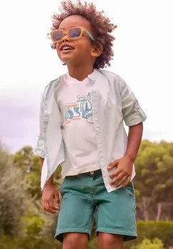 Mayoral pantaloni scurti de in pentru copii imagine