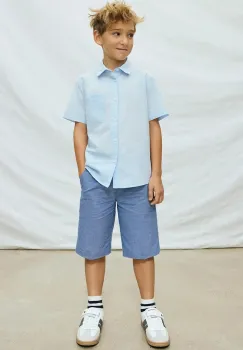 Mayoral pantaloni scurti din amestec de in pentru copii imagine