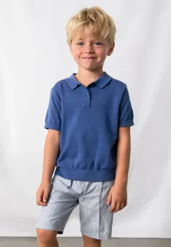 Mayoral pantaloni scurti din amestec de in pentru copii imagine