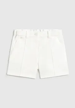Mayoral pantaloni scurti din amestec de in pentru copii culoarea gri, 1240 imagine