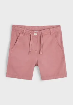 Mayoral pantaloni scurti din amestec de in pentru copii culoarea rosu, 3226 imagine