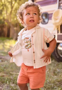 Mayoral pantaloni scurti din bumbac pentru copii imagine