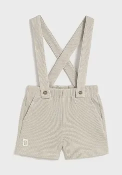 Mayoral pantaloni scurti din bumbac pentru copii culoarea bej, 1243 imagine