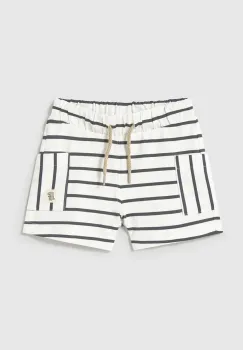 Mayoral pantaloni scurti din bumbac pentru copii culoarea bej, 1244 imagine