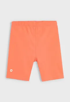 Mayoral pantaloni scurti din bumbac pentru copii culoarea portocaliu, neted, 610 imagine