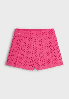 Mayoral pantaloni scurti din bumbac pentru copii culoarea roz, 3285 imagine