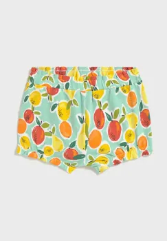 Mayoral pantaloni scurti din bumbac pentru copii culoarea turcoaz, modelator, 1228 imagine