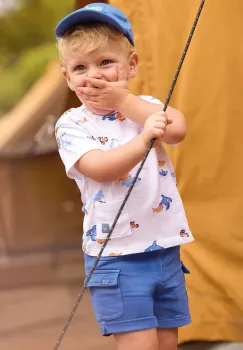 Mayoral pantaloni scurti din bumbac pentru copii imagine