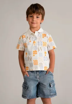 Mayoral pantaloni scurti din denim pentru copii imagine