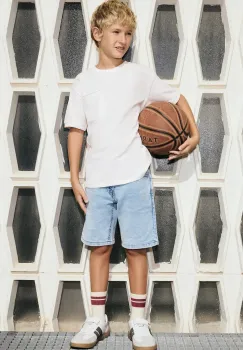 Mayoral pantaloni scurti din denim pentru copii imagine