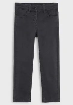 Mayoral pantaloni slim fit basic culoarea gri, 517 imagine