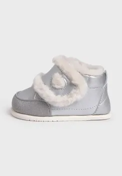 Mayoral pantofi de iarna pentru bebelusi culoarea argintiu, 42468 imagine