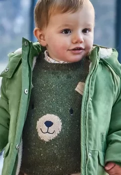 Mayoral pulover bebe culoarea verde, light, 2314 imagine
