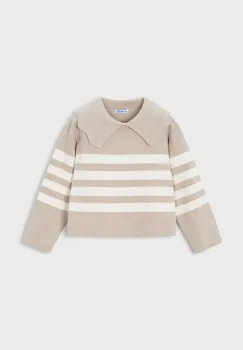 Mayoral pulover copii culoarea bej, light, 4301 imagine