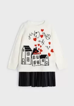 Mayoral pulover copii culoarea bej, light imagine