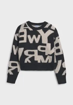 Mayoral pulover copii culoarea negru, 7316 imagine