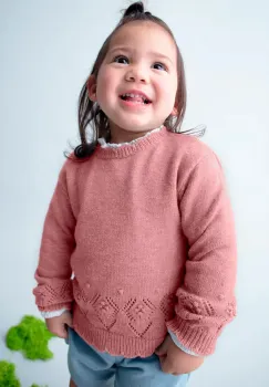 Mayoral pulover copii culoarea roz, 2353 imagine
