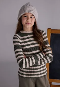 Mayoral pulover culoarea verde, cu turtleneck, 7015 imagine