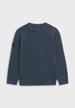 Mayoral pulover de bumbac pentru copii culoarea bleumarin, 7302 imagine