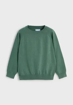 Mayoral pulover de bumbac pentru copii culoarea verde, 323 imagine