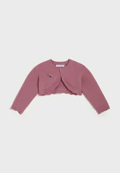 Mayoral pulover pentru copii din amestec de lana culoarea roz, light, 308 imagine