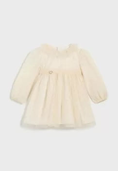 Mayoral rochie bebe culoarea bej, mini, evazati, 2907 imagine