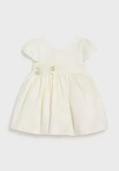 Mayoral rochie bebe culoarea bej, mini, evazati imagine