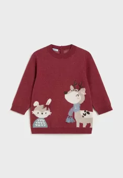 Mayoral rochie bebe culoarea rosu, mini, drept, 2918 imagine