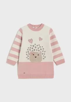 Mayoral rochie bebe culoarea roz, mini, drept, 2918 imagine