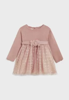 Mayoral rochie bebe culoarea roz, mini, evazati, 2909 imagine