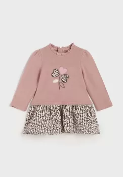 Mayoral rochie bebe culoarea roz, mini, evazati, 2917 imagine