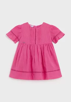 Mayoral rochie bebe culoarea roz, mini, evazati imagine