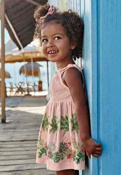 Mayoral rochie bebe culoarea roz, mini, evazati imagine