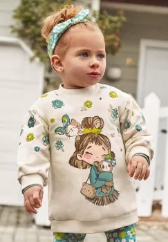 Mayoral rochie bebe culoarea turcoaz, mini, drept, 2922 imagine