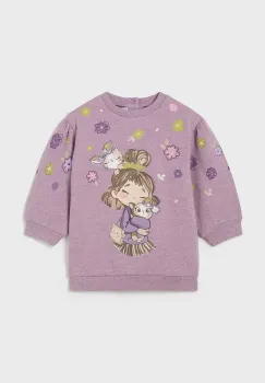 Mayoral rochie bebe culoarea violet, mini, drept, 2922 imagine